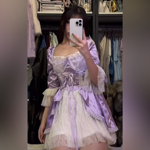 🎉HP🎉NWT Medium Dolls Kill Trickz N’ Treatz Exclusive Cake Queen Costume Set - Picture 2 of 9